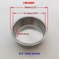 thumbnail image 2 of 51Mm Bottomless Coffee Reusable Filters Portafilter for Homix Holder 60Mm 15-20Bar for Espresso Coff, 2 of 5