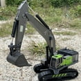 thumbnail image 4 of Excavadora de juguete para niños, modelo a escala, de aleación, de ingeniería, modelo a escala, juguete de simulación de excavadora, excavadora pequeña para niños, 4 of 8
