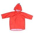 thumbnail image 1 of EeaseCA Imperméables pour Enfants avec Capuchon, Forme de Dinosaure, Pluie pour Filles Garçons Taille m (Rouge), 1 of 7