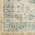 thumbnail image 3 of Avalon Home Celeste Washable Vintage Oriental Ivory/ Multi Indoor Area Rug, 3 of 12