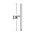 thumbnail image 2 of Minkaaire Ma Dr518 18" Ceiling Fan Downrod For Dr5 Series And 10 Ft Ceilings - White, 2 of 2