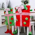 thumbnail image 2 of Coxeer Christmas Chair Cover Festival Decorative Cute Chair Protector Chair Back Cover, 2 of 6
