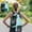 Light blue, variant on Mesh Beach Backpack with Wet Pocket Drawstring Pool Bag Waterproof Swimming Bag Gym Backpack for Men & Women
