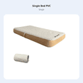 thumbnail image 2 of Abbraccia Cama de aire inflable 20cm, felpa coral, camping exterior, multimedida, almacenamiento portátil, 2 of 6