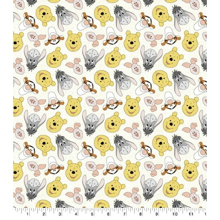 UPC: 0887816367615 | Disney Winnie the Pooh & Friends Cotton Fabric