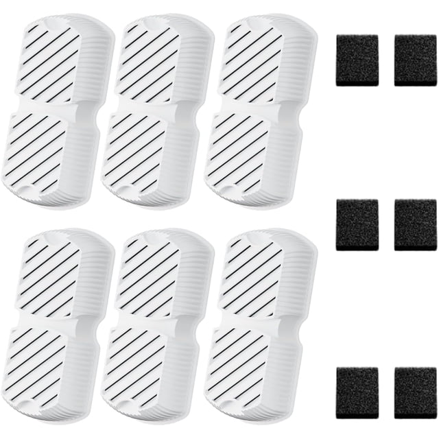 Dog Water Fountain Filters: 12 Filters - Suitable for 7L Dog Water Fountain for Large Dogs