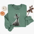 thumbnail image 6 of Trikvn Women's Vintage Witch Graphic Sweatshirts Magic Spell Pullover Tops Fall Long Sleeve Crewneck Shirts Casual Loose Fit Novelty Halloween Outerwear Jumper, 6 of 6