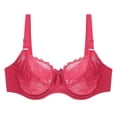 thumbnail image 1 of Women‘s Plus Size Signature Lace Unlined Underwire Bra with Added Support, 1 of 7