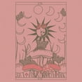 thumbnail image 2 of Junior's Lost Gods Mystic Mushroom Tarot Sweatshirt Charcoal Heather Medium, 2 of 4