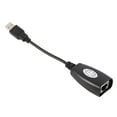 thumbnail image 1 of USB 2.0 To RJ45 Ethernet Extension Extender, Adapter Cable Wired Lan for Cameras Printers Webcams Keyboard Mouse, 1 of 7