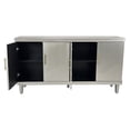 thumbnail image 4 of Kojooin Sideboard Buffet, Modern Buffet Storage Cabinet, 59.84'' Large Size 4-Door Cabinet, 330 Lbs Capacity Bar Cabinet Station Buffet Table For Hallway, Kitchen, Living Room, 4 of 7