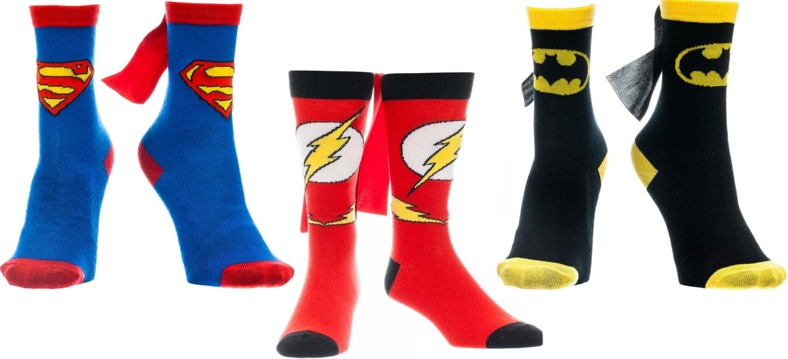 4 Designs and different colors UK Size 6-11 only Assorted 1 or 3 Pairs Mens DC Comics Batman Mix Novelty Character Ankle Socks in a great choice of styles 