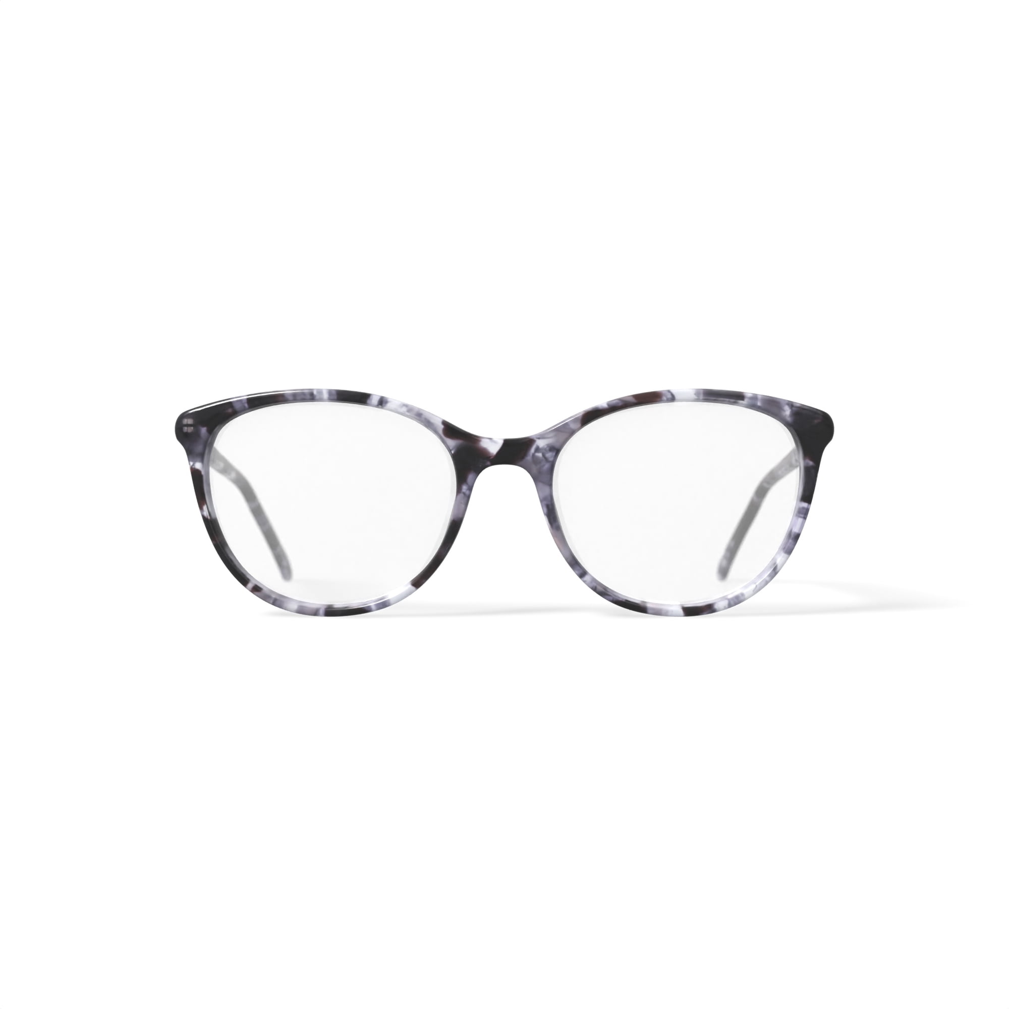 Flower Women's FLR6052 Prescription Eyeglasses with Case, Purple Pearl