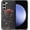 Black Red Rose, variant on Case for Samsung Galaxy S23 Plus, Durable Drop Protection Shockproof Silicone and Hard PC 2 in 1 Hybrid Protective Cover with Stylish Pattern Design - Black Red Rose