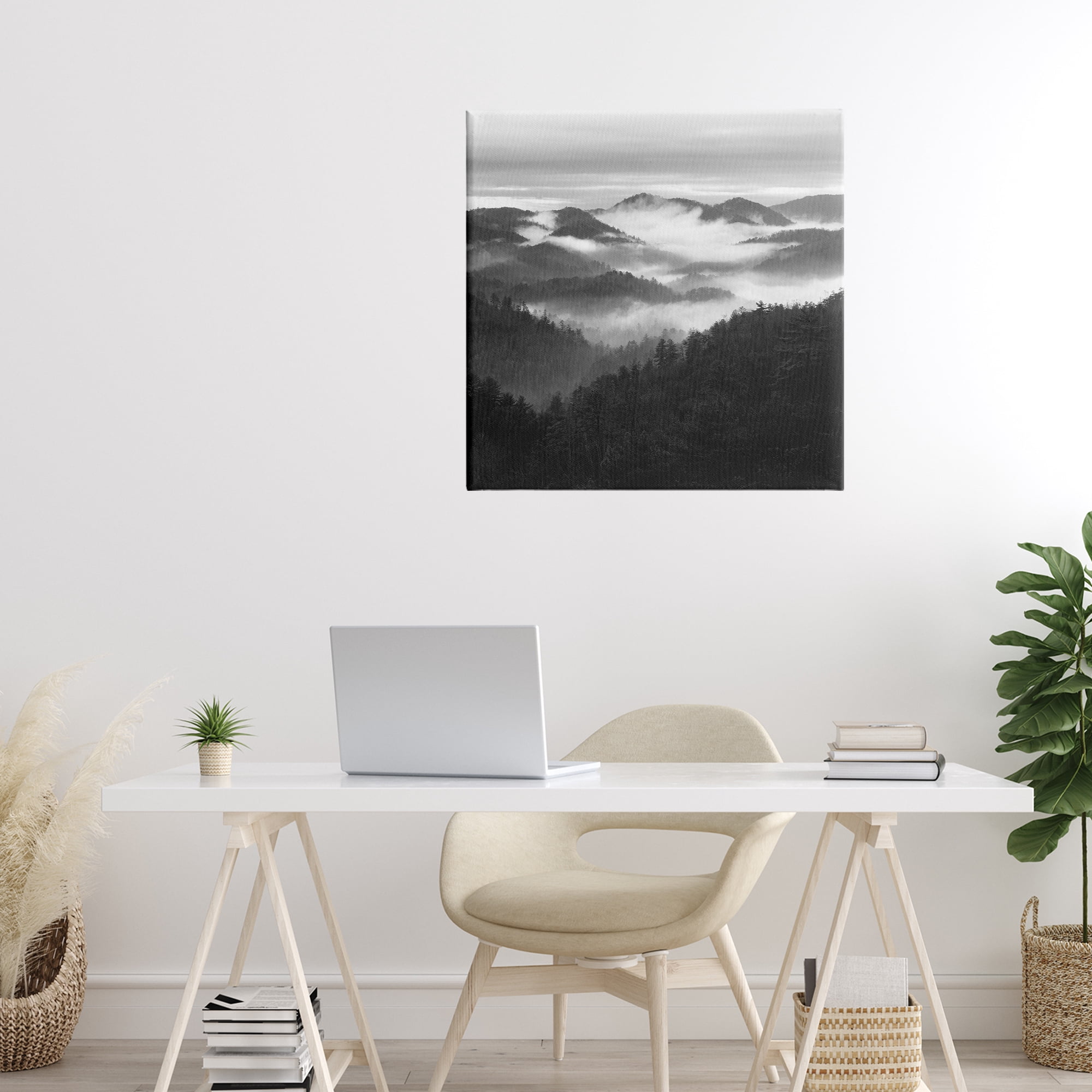 Stupell Industries Smoky Mountains Forest Canvas Wall Art, design by Nicholas Bell