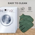 thumbnail image 4 of Bata de baño para perros, abrigo de secado para perros con cinturón ajustable, abrigo de Bata de baño para perros con cinta mágica, fácil de usar y quitar el verde PenghuiLiu 9024719108339, 4 of 5