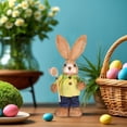 thumbnail image 2 of Handmade DIY Woven Straw Bunny Craft Kit – Easter Decoration Couples Activity Home For Adults, 2 of 4