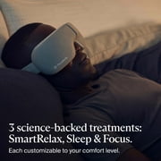 Therabody SmartGoggles (1st Generation) - Bluetooth Heated Massaging Device for Sleep, Focus, and Stress