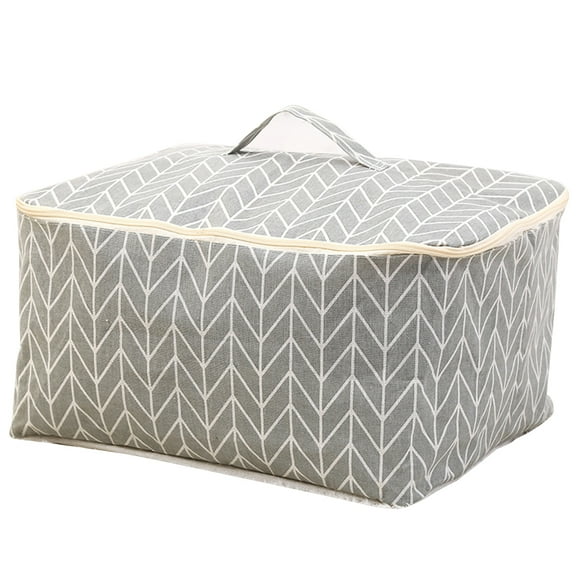 Koszal Durable Vêtements Couette Oreiller Couverture de Stockage Fermeture à Glissière Sac Conteneur Organisateur
