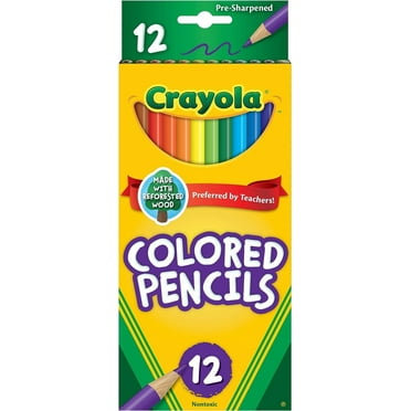 Crayola Colored Pencils, Colored Pencil Set, 12 Count