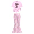 thumbnail image 4 of MuXiKeJi Clothes valentine outfit for girls size 10-12,Toddler Girl Clothes 4t Cartoon Print Loose Hoodie Pullover Tops Sweatsuit Pants 2pcs Outfits Clothes Set, 4 of 5