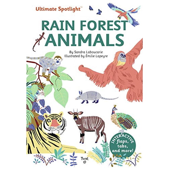 Pre-Owned Ultimate Spotlight: Rain Forest Animals, 9791027608775, , Hardcover, Illustrated edition