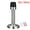 Silver Tone, variant on Uxcell Door Stopper with Rubber Tip Zinc Alloy Brushed Gold Tone