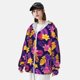 thumbnail image 3 of Balery Purple Flower Sudadera ligera de manga larga con capucha y protección solar UPF 50+ para hombre y mujer, ideal para pesca y running-3X-Large, 3 of 7