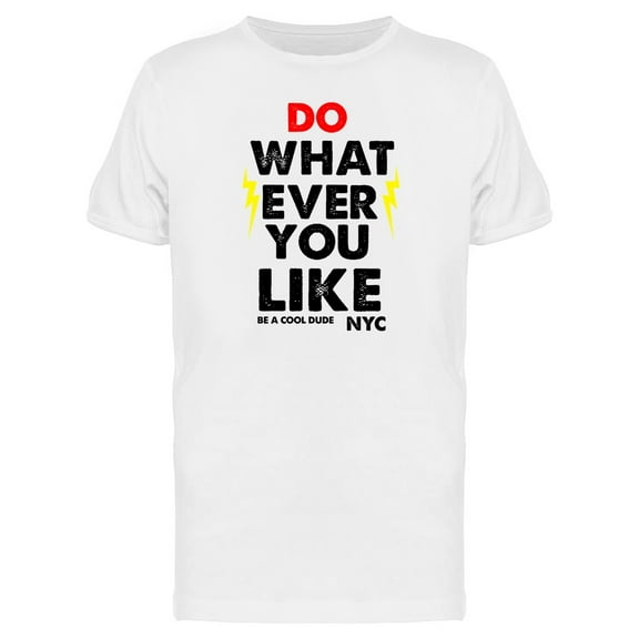 New York Be A Cool Dude Tee Men's -Image by Shutterstock