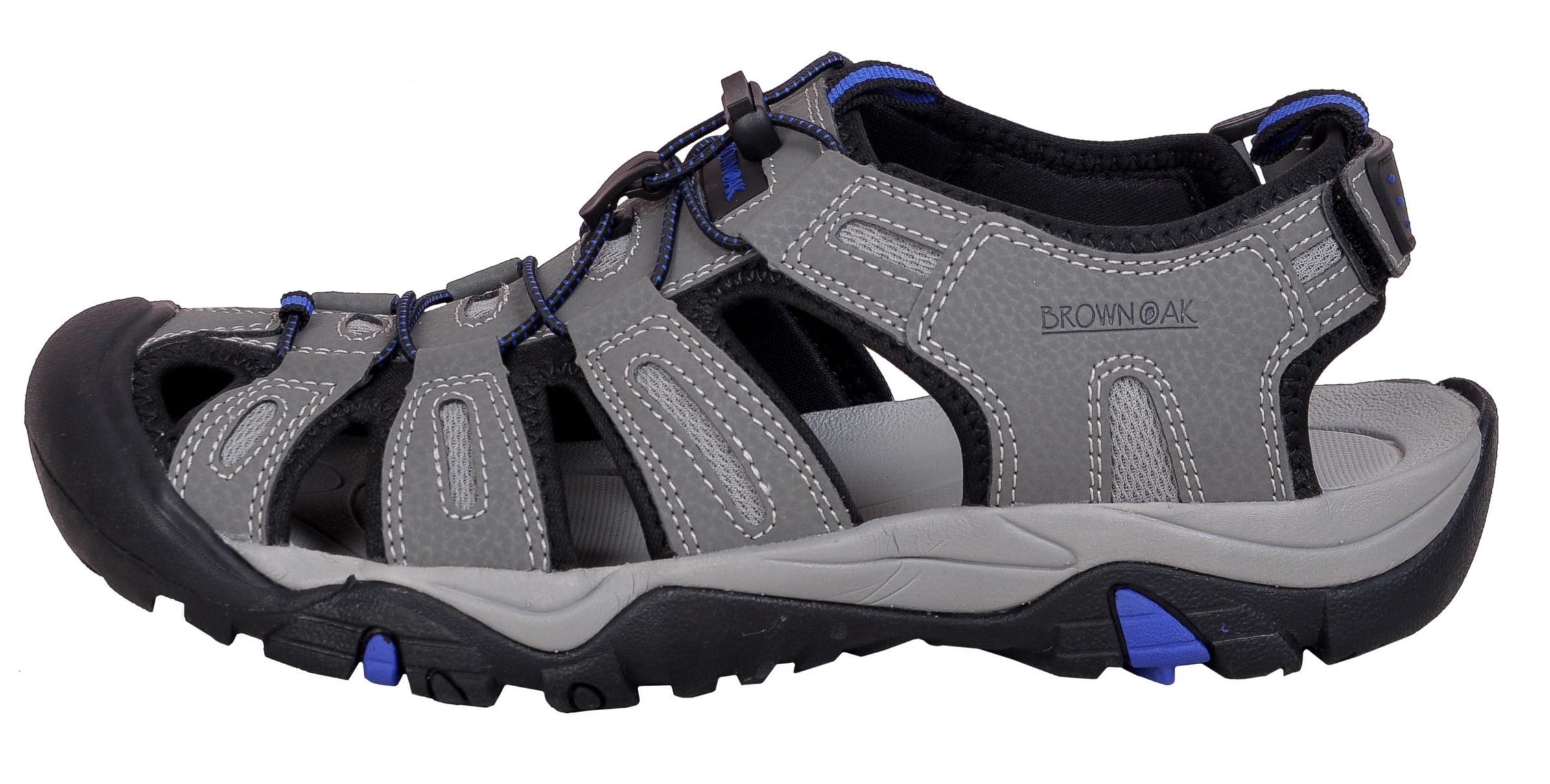 Brown Oak - Brown Oak Men's Closed Toe Outdoor Hiking Water Shoes Sport  Sandals - Walmart.com - Walmart.com