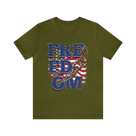 Freedom Design Unisex Jersey Short Sleeve Bella Canvas Tee