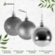 thumbnail image 3 of Set de 24 Esferas Navideñas Jardimanía, Plástico plateado, 3 of 7