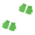thumbnail image 1 of Guantes sin dedos Jumpingount Calentadores de manos estilo Simple Rojo Verde Azul Morado Negro, 1 of 6