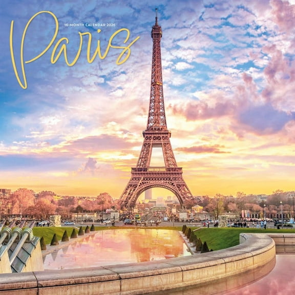 Carousel Calendars, Paris 2026 Wall Calendar