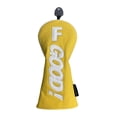 thumbnail image 4 of BAOSITY Wood Headcover, Golf Club Head Cover, Durable Women Men Golf Sports Golfer Gift for Golf Bag Golf Club Cover, Golf Headcover No3 Yellow, 4 of 8