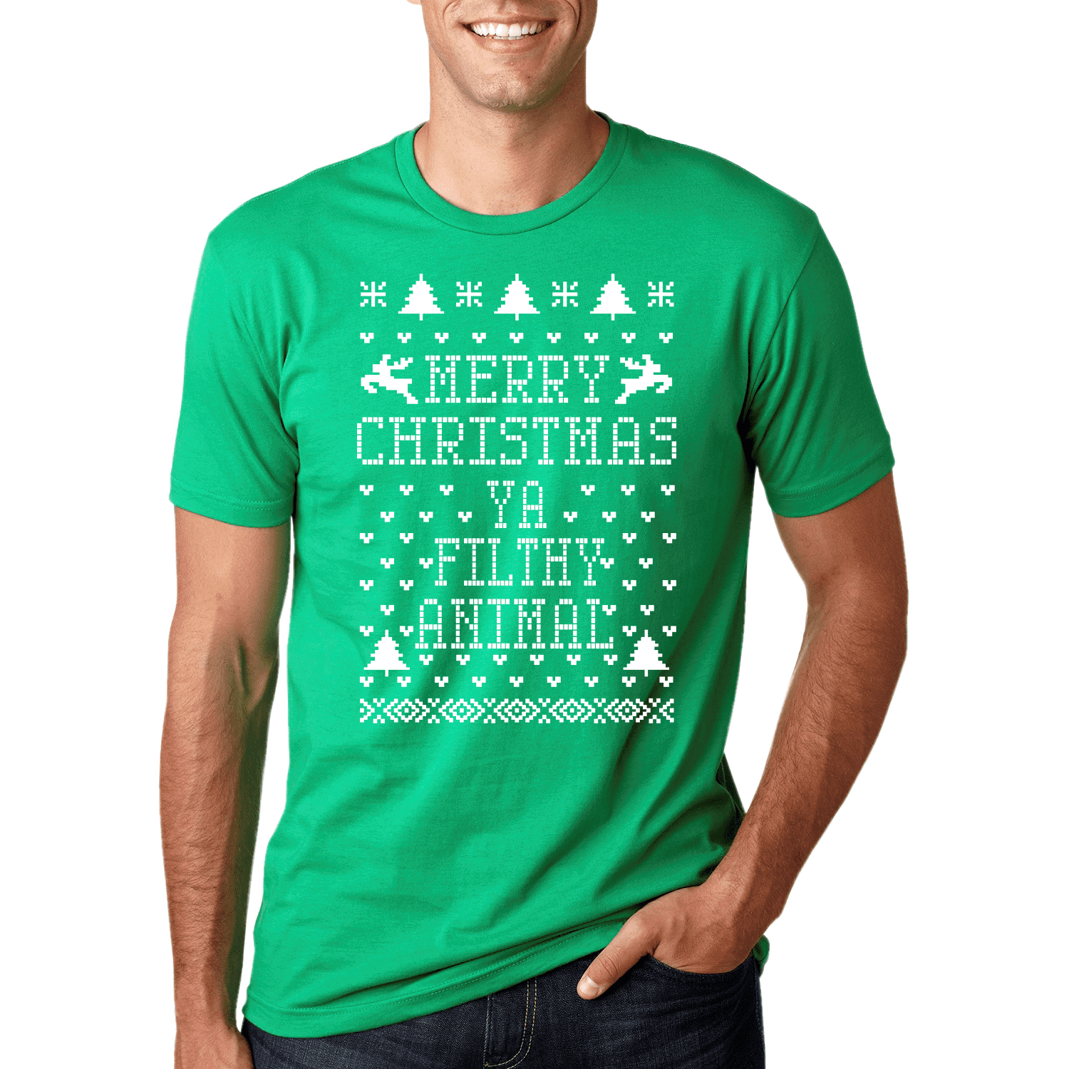 walmart mens christmas t shirts