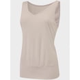 thumbnail image 2 of Women's Summer V Neck Tank Top Basic Sleeveless Casual Fit Shirts, 2 of 5