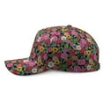 thumbnail image 3 of Floral Watercolor Dad Hat – Artistic Botanical Baseball Cap Featuring Rustic Bloom and Vintage Nature Pattern, Adjustable and Lightweight, 3 of 7