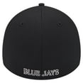 thumbnail image 4 of Men's New Era Black Toronto Blue Jays Active Dash Mark 39THIRTY Flex Hat, 4 of 6