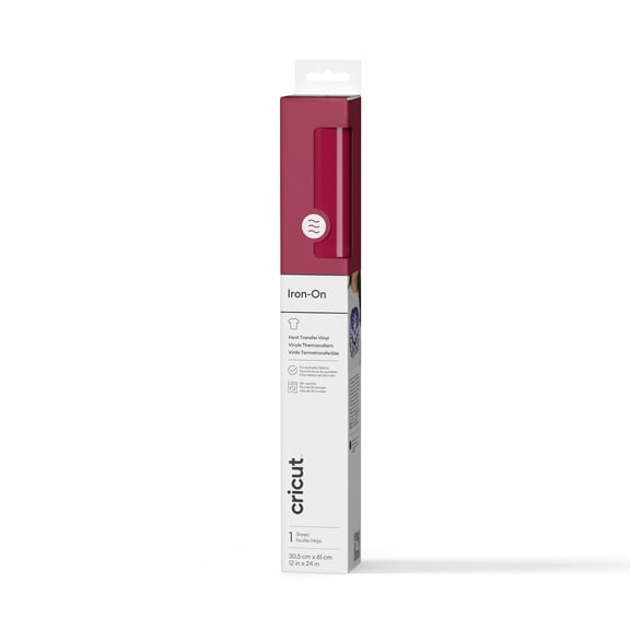 Cricut® Iron-On™ Heat Transfer Vinyl Roll, 12 x 24, Wine