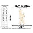 thumbnail image 2 of Unfinished Wood Band Dummer Player Shape | DIY Craft Cutout 18" / 1/2", 2 of 3