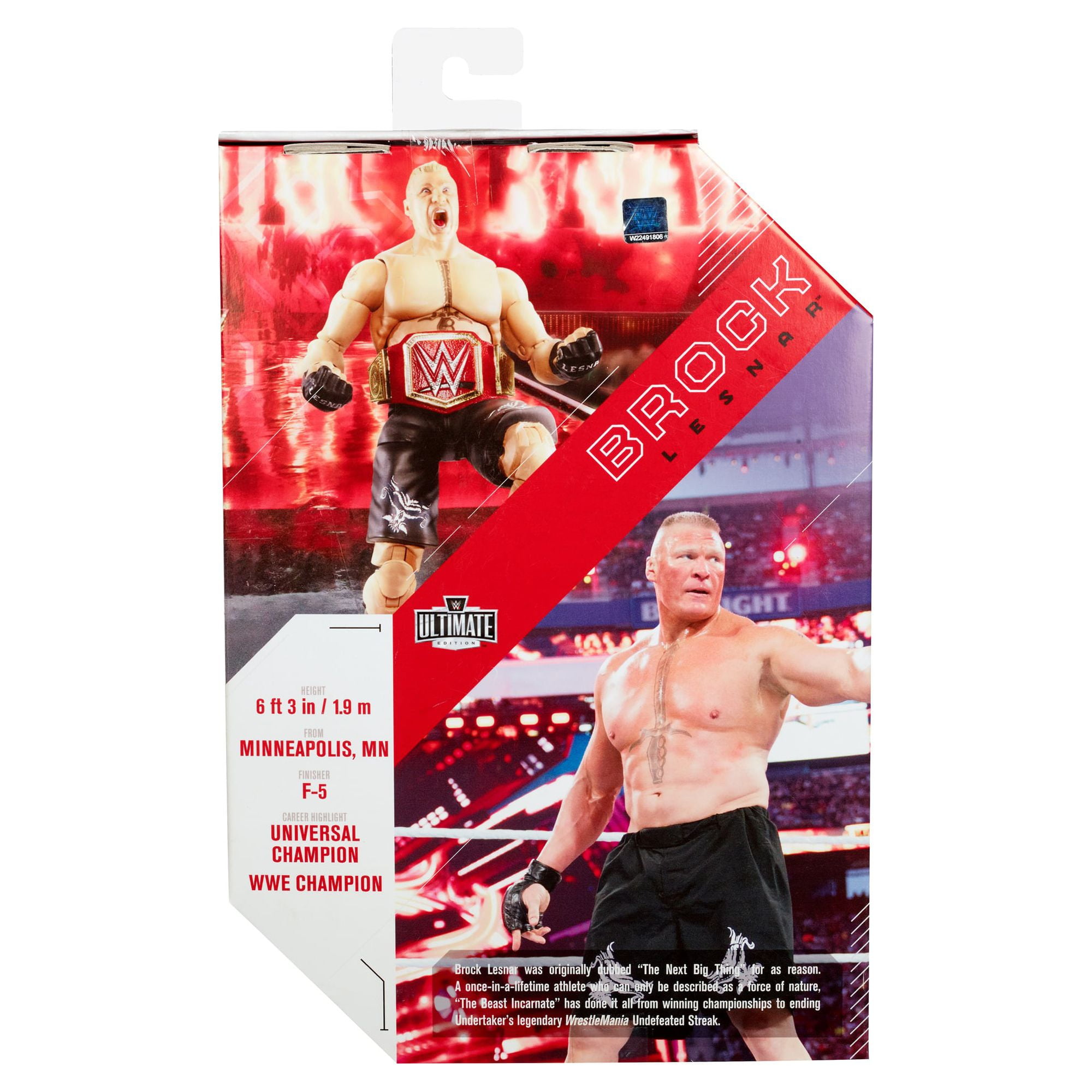 WWE Ultimate Edition Brock Lesnar 6-Inch Action Figure