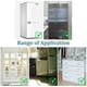 thumbnail image 3 of 4 Pieces Fridge Lock Refrigerator Lock With 8 Key, Freezer Lock Child szkyd, 3 of 5