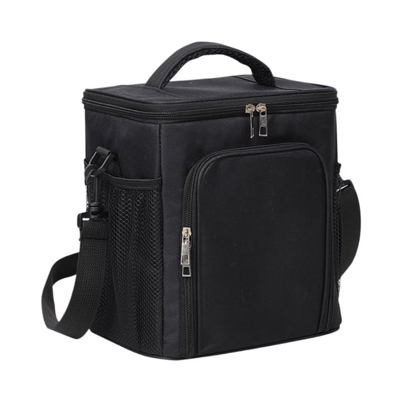 Virelaxpo Insulated Lunch Bag Picnic Backpack Cooler Tote for Outdoor Travel, 8.5x6.5x9.6 Inches