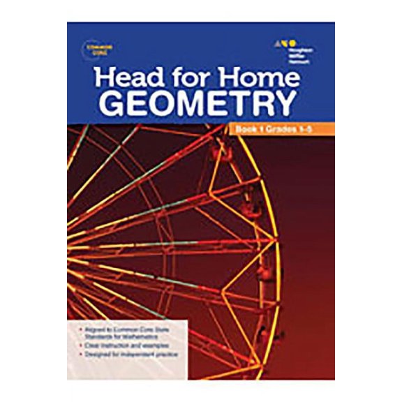 Head for Home Head For Home Math Skills: Geometry, Book 1, (Paperback)