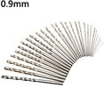 thumbnail image 2 of Naierhg 10Pcs/Set 0.3mm-3mm Mini Micro HSS Spiral Twist Drill Bit Drilling Tool Set, 2 of 8