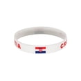 thumbnail image 1 of Bracelet en Silicone pour Compétition Mondiale de Football 2026 avec Drapeau National, Imprimé Résistant à la Décoloration et Extensible, Adapté pour Souvenir de Rassemblement de Fans, Jour de Match, 2.52 Po 0.02Lb, 1 of 6