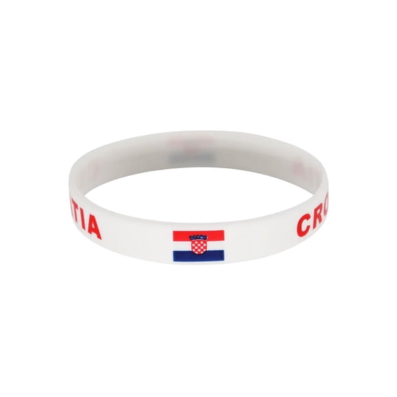 2026 FIFA World Cup Country Flag Wristband, Silicone Fan Support Bracelet for Football Competition Celebration & Sports Events Keepsake