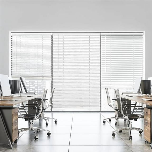 Safe Styles 1CWT300600 1 in. Mini Blind, White - 30 x 60 in.