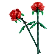 LEGO Roses - Building Toy for Kids, Girls & Boys, Ages 8+ Artificial, Fake Roses for Home Decor & Display - Creative Birthday Gift for Plant & Flower Lovers - 40460